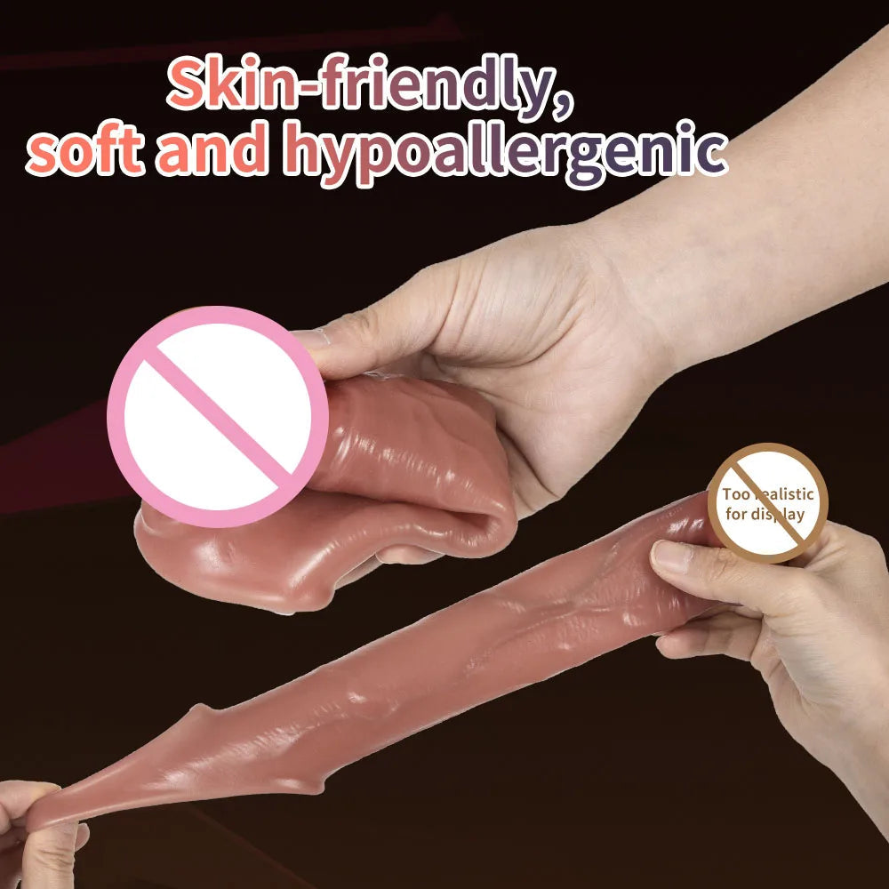 Realistic Penis Extension Cock Sleeve Reusable Penis Enlarger Delay Condoms For Men Dildo Enhancer Couple Flirting Sex Toys luvshop24