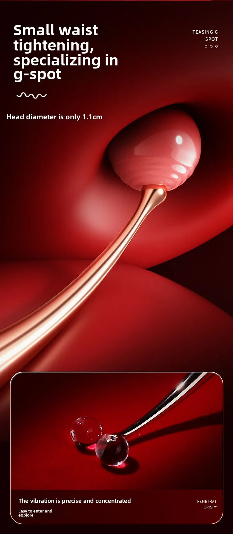 G-point Vibrator Used for Female Stimulate The Clitoris Vibrator Multi Frequency Ultrasonic Vibration Masturbation Female luvshop24
