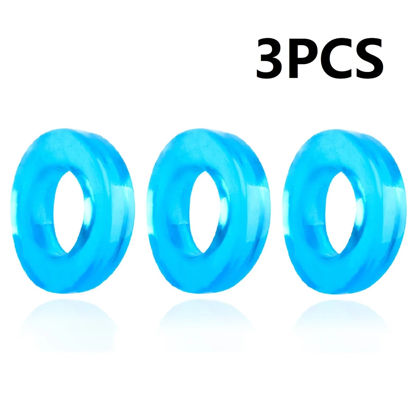 Cock Ring Silicone Penis Lock Rings Male Reusable Delay Ejaculation Ring Scrotum Bondage Goods Couple Cock Erection Erotic Toys luvshop24