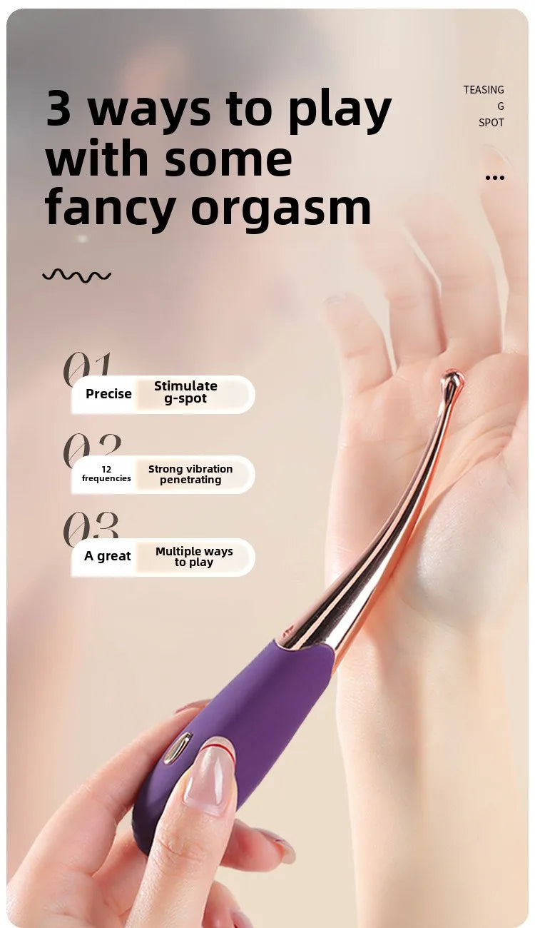 G-point Vibrator Used for Female Stimulate The Clitoris Vibrator Multi Frequency Ultrasonic Vibration Masturbation Female luvshop24