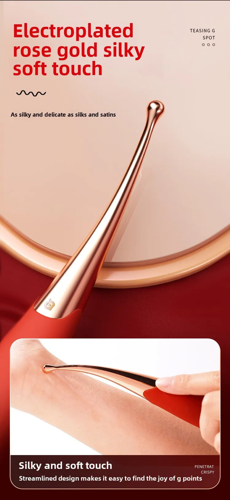 G-point Vibrator Used for Female Stimulate The Clitoris Vibrator Multi Frequency Ultrasonic Vibration Masturbation Female luvshop24