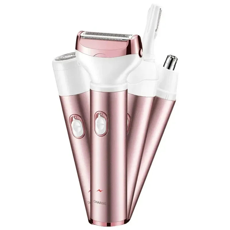 4 In 1 Portable Electric Haircut Trimmer epilator woman facial intimate area for body hair removal Gifts For Women luvshop24