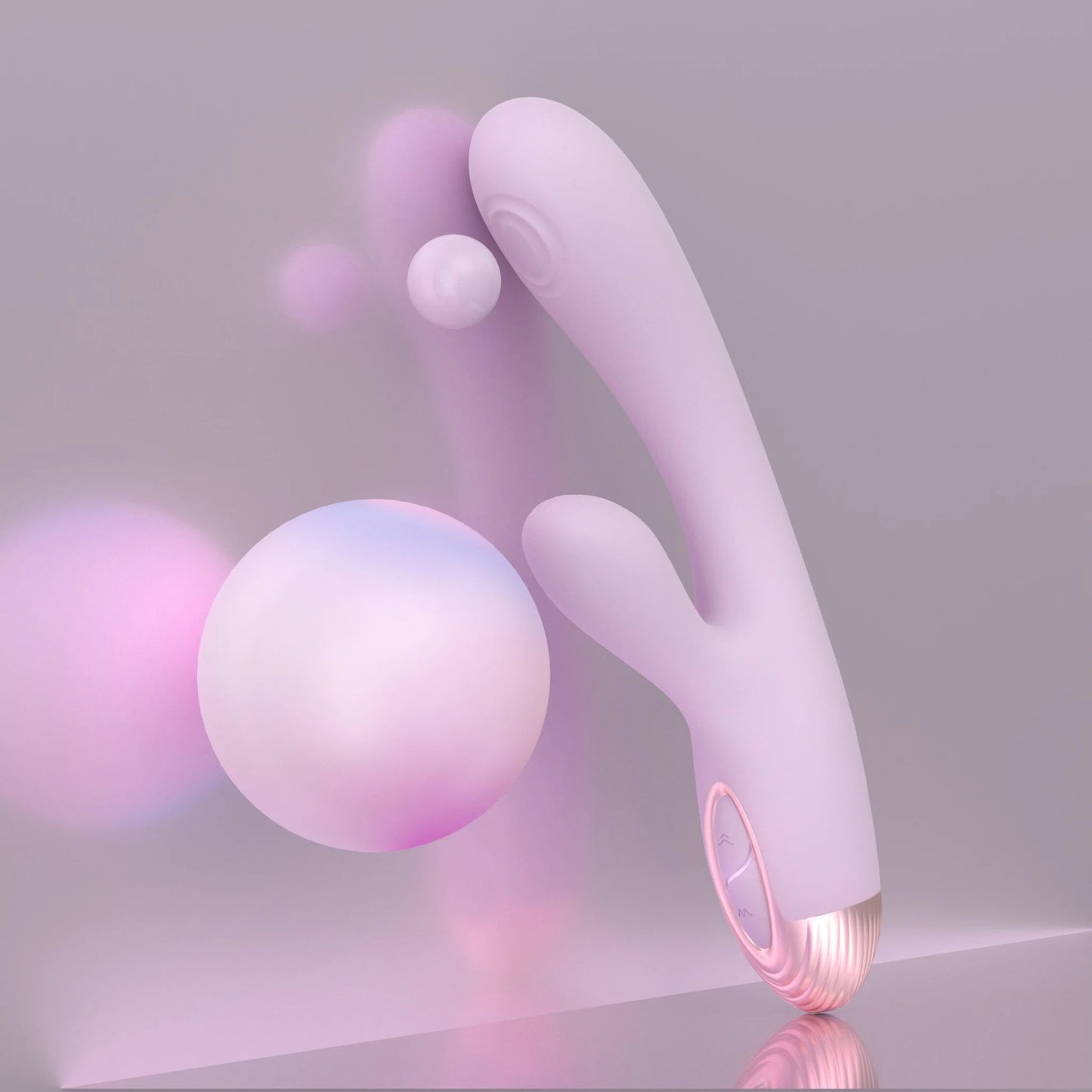 DRY WELL Rabbit Vibrator with Unique Patting Function Clitoris Stimulator Dildo with 10 Powerful Modes Dual Motor Stimulator luvshop24