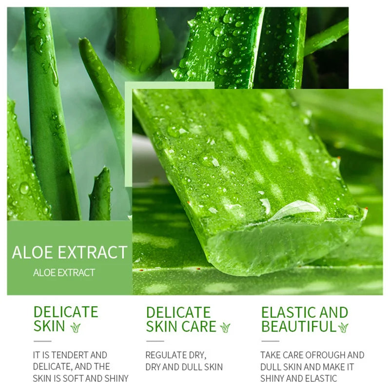 300g SADOER Aloe Vera Gel Creams Moisturizing Brightening Nourishing Firming Hydrating Face Cream Facial Skin Care Products luvshop24