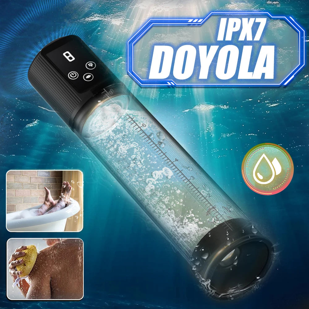 Electric penis pump expanding simulation vacuum pump expanding extension pump male masturbator penis bigger coach adult sex toys luvshop24