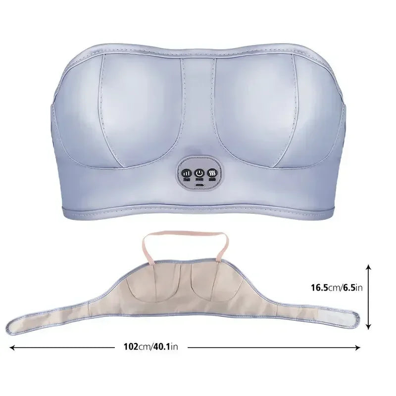 Breast Massage Bra Wireless Heating Vibration Chest Breast Enhancer Stimulator Prevent Sagging Electric Breasts Massager Device luvshop24