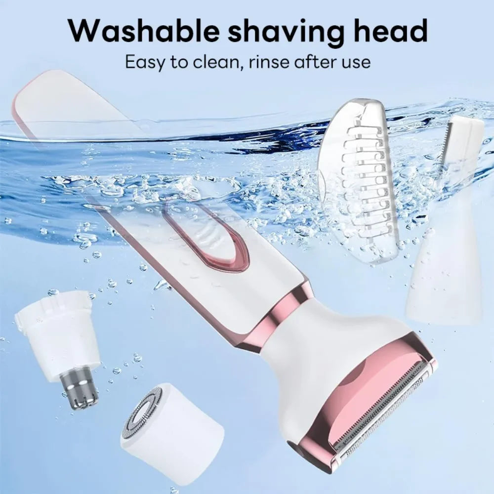 4 In 1 Portable Electric Haircut Trimmer epilator woman facial intimate area for body hair removal Gifts For Women luvshop24