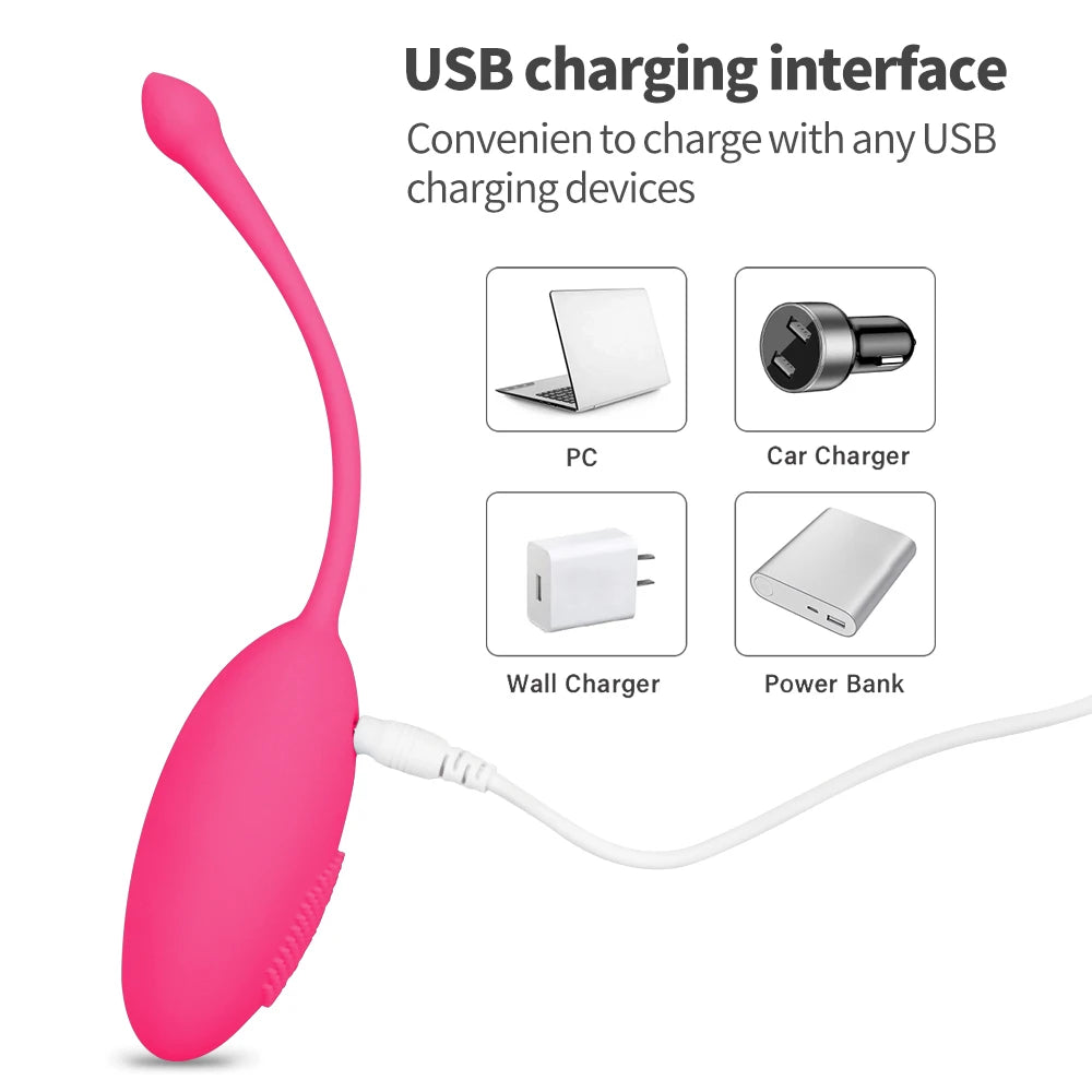 Wireless Remote Control Vibrating Egg Powerful Sexy Toys for Couples G-Spot Bullet Vibrator Clitoris Stimulator Love Egg Adults luvshop24