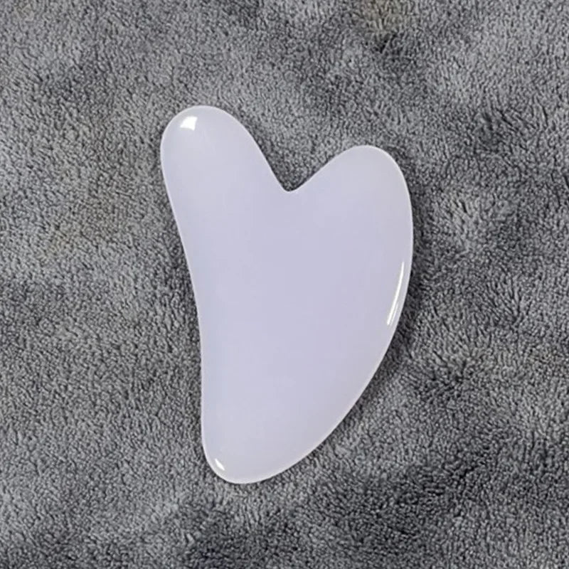 1Pcs Beeswax Guasha Scraping Massage Scraper Face Massager Acupuncture Gua Sha Board Acupoint Face Eye Care SPA Massage Tool luvshop24
