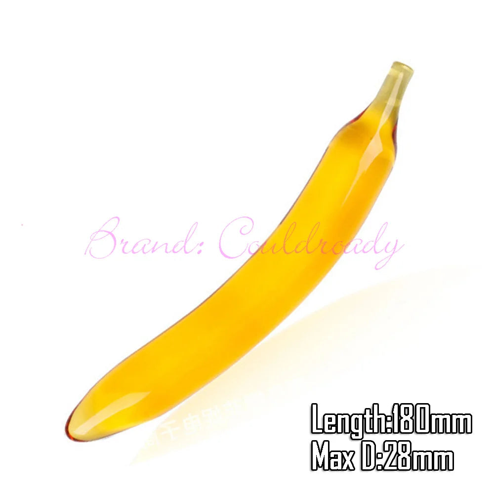 Pyrex Glass Dildo 195x33mm Fake Penis Crystal Anal Beads Butt Plug Prostate Massager G Spot Female Masturbation Toys luvshop24