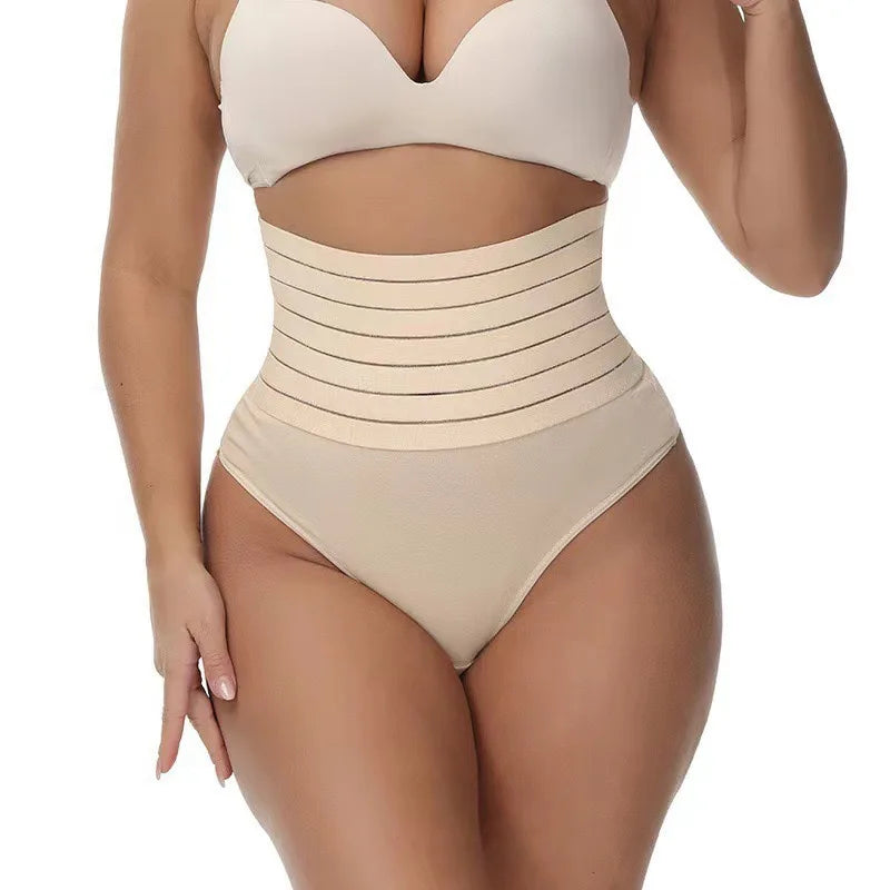 1pcs Women High Waist Shaping Brief Lady Thong Body Shaper Slimming Underwear Butt Lifter Control Pantie Sexy Shapewear Panty luvshop24