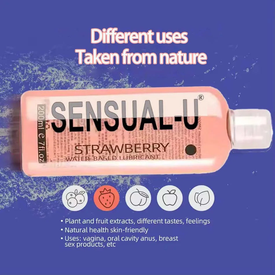 Lubricant for Sex Fruity Love Gel Anal Lubricantion Lubricants for Session Oil Water Based Lube Gay Vaginal Ora For Adult 18+ luvshop24
