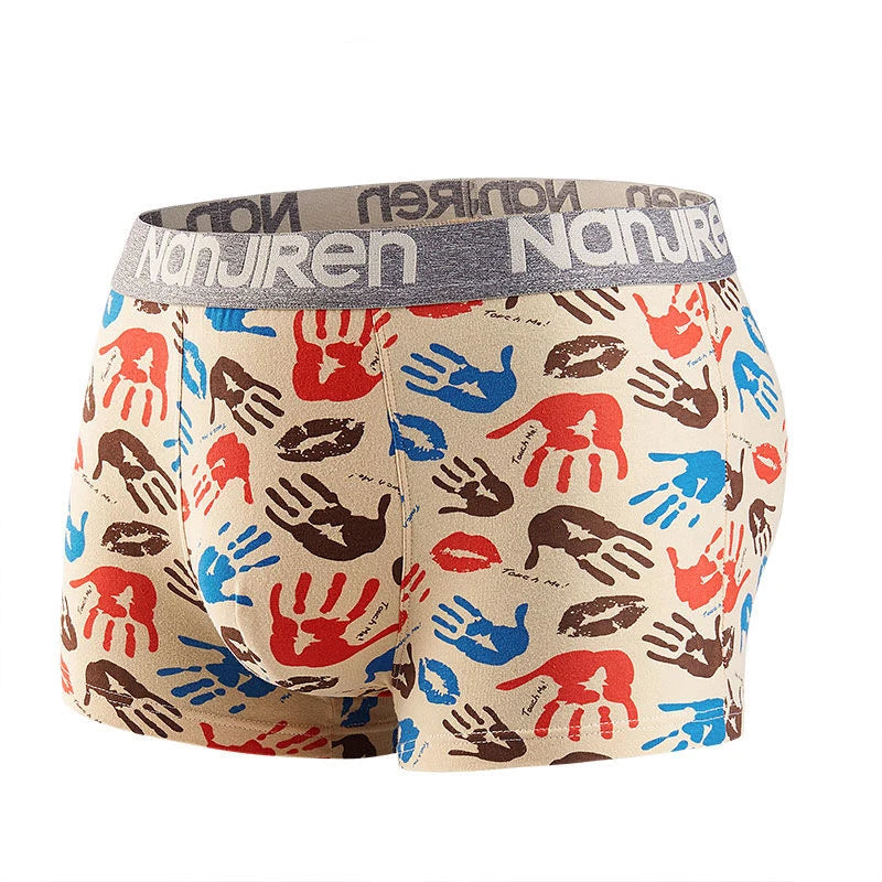 Hot Underwear Men Cotton Boxer Homme Brand Underpants Male Panties Breathbale Shorts U Convex Pouch Plus Size L-5XL luvshop24