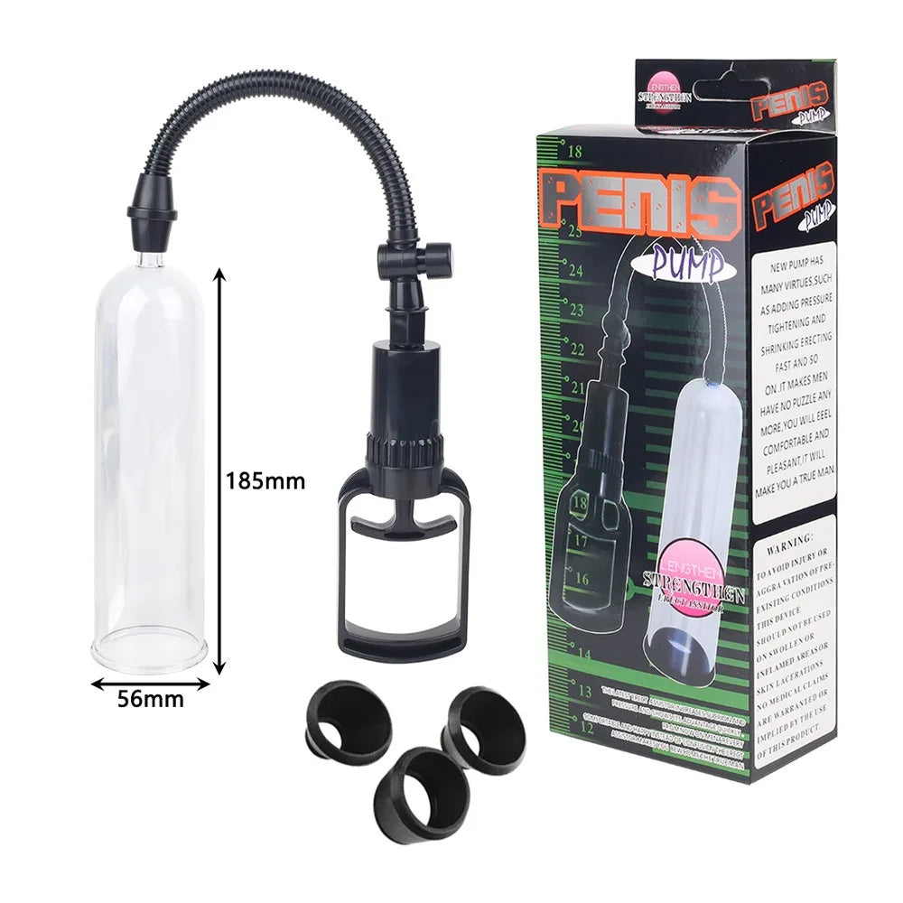 Penis Trainer Male Pull Rod Negative Pressure Amplifier Airplane Cup Adult Product Love Game Vacuum Pump Sexo Para Hombre 18+ luvshop24