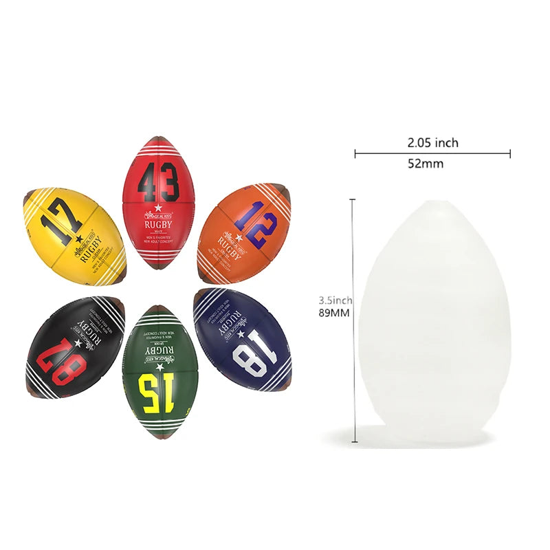 Masturbator Egg Penis Stimulator Mini Massager Cups Soft Portable Realistic Vagina Pocket Pussy Adult Games for Men Erotic Toys luvshop24