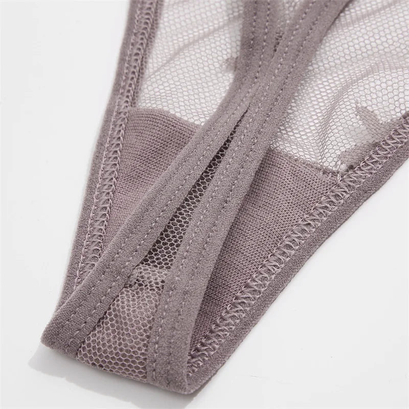 4Pcs Lace Bikini Panties Women Sexy Thongs Lace G-string Underpants S-XL Ladies Comfortable T-Back Underwear Sexy Lingerie 2022 luvshop24