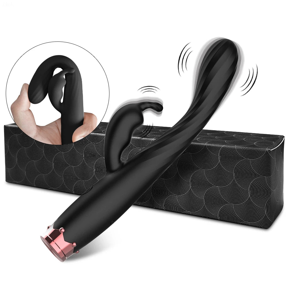 Beginner G-Spot Vibrator for Women Vagina Rabbit Vibrator Clitoris Stimulator Female Masturbator Adult Goods Sex Toy for Women luvshop24