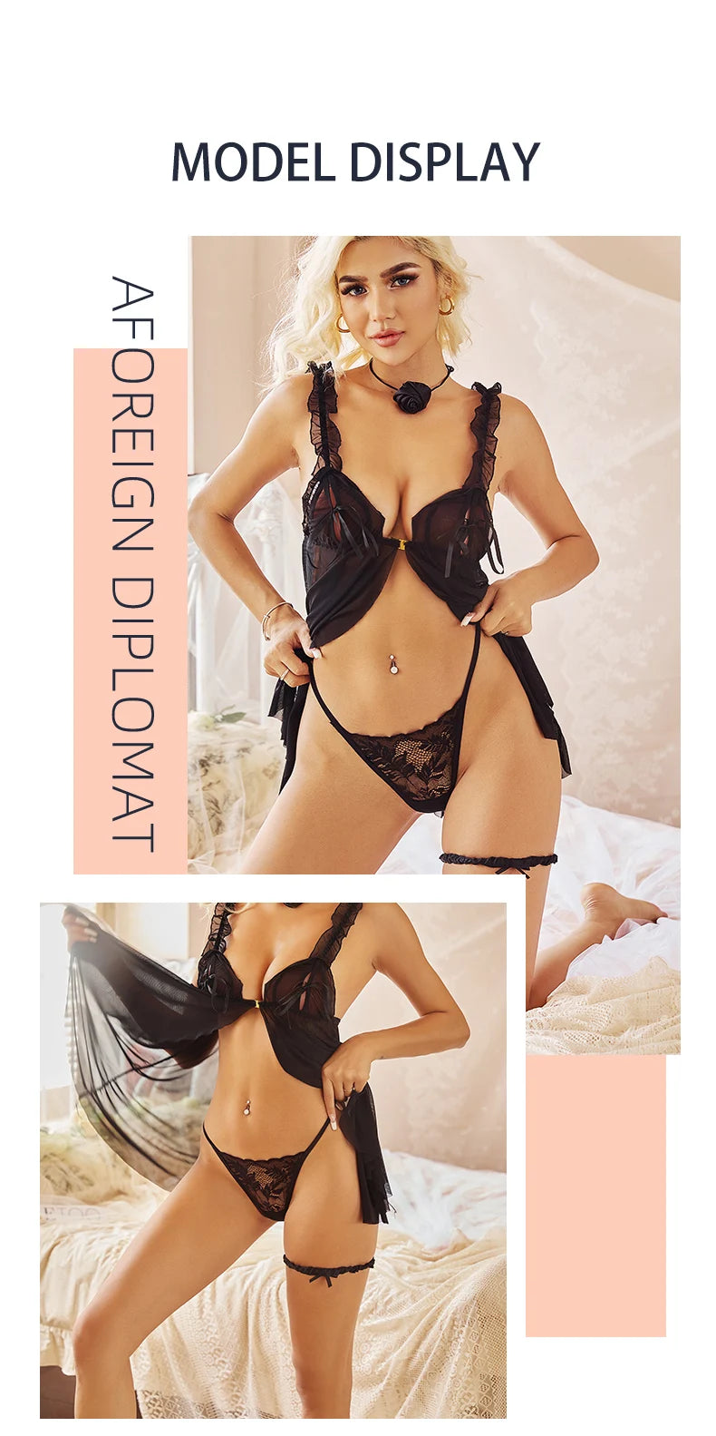 3Pcs Lace Thong For Women Low Rise Soft Intimates Lingerie Sexy Panties 6 Solid Color Ladies Comfortable Underpants Girls Panty luvshop24