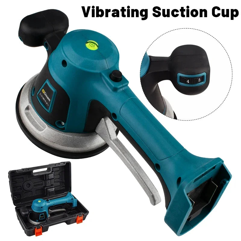Gisam Tiler Vibrator Tiling Machine 6 Speed Tile Tiling Machine Automatic Tile Leveling Absorb Power Tool For Makita 18V Battery luvshop24