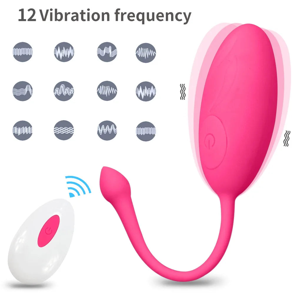 Wireless Remote Control Vibrating Egg Powerful Sexy Toys for Couples G-Spot Bullet Vibrator Clitoris Stimulator Love Egg Adults luvshop24