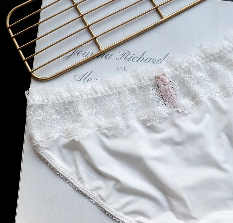 Women's Underwear Panty Sexy Lace Panties Low Waist Seamless Comfort Briefs Woman Fashion Underpants Female Lingerie luvshop24