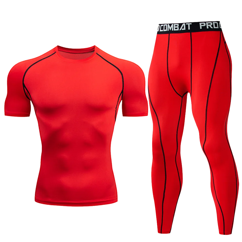 1pcs Men Long-sleeved Thermal Underwear Male Tight Fitting Fast Dry Elastic Fitness Suit Set Man Autumn Winter Sprots Wear luvshop24