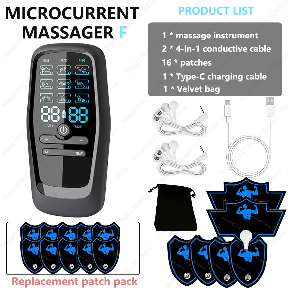 Physiotherapy Tens Muscle Stimulator Electric Ems Acupuncture Body Massage Digital Therapy Slimming Machine Electro Stimulator luvshop24