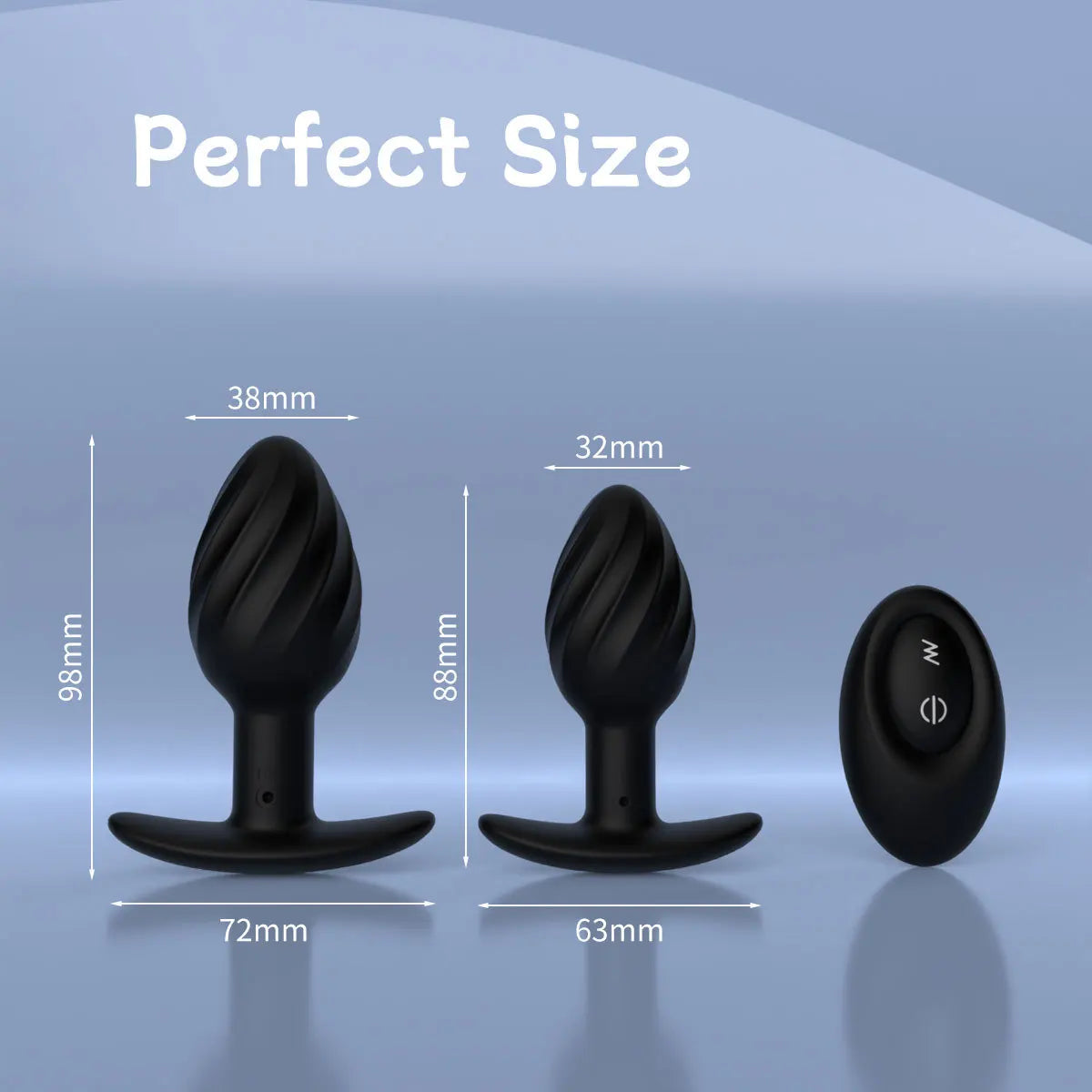 Vibrating Anal Plug 9-frequency Vibration Mode Prostate Massage Stick Wireless Remote Control Backyard Vibration Adult Sexy Toys luvshop24