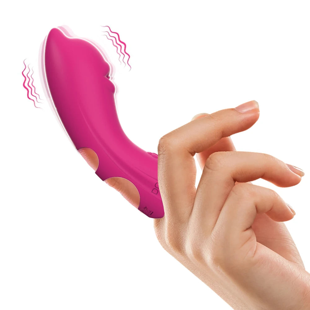 10 Speed G-Spot Finger Vibrator Clitoral Nipple Stimulation Massage Masturbator Suitable for Adult Women or Couples Sex Toy luvshop24