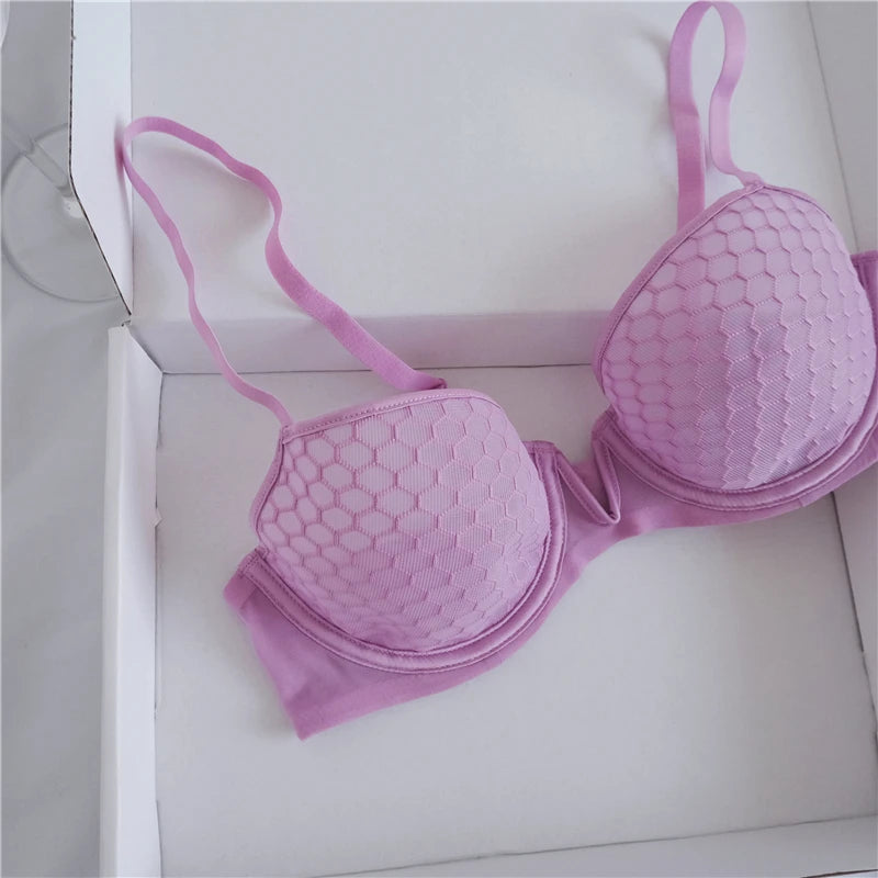 Lace Lingerie Set Push up Bra Transparent Panty Sets for Women Quality bras Black Big Size Sexy Luxury Underwear Set female luvshop24