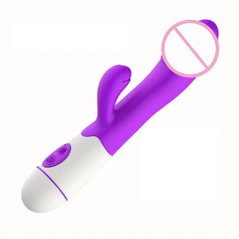 30 Speed G-spot Vibrator, Vaginal/Clitoral Massager, Sex Toys, Female Sex Toys, Adult Toys, Sexy Toys (Batteries not included) luvshop24