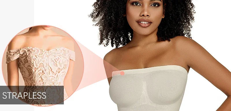 Womens Sexy Bodysuits Tummy Control Thong Shapewear Waist Trainer Corset Adjustable Strap Fajas Soft Sleeveless Lingerie Push Up luvshop24