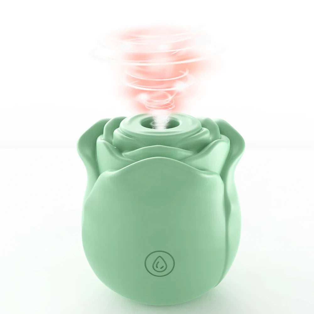 Rose Shape Vagina Sucking Vibrator Nipple Massager Clitoral Vacuum Stimulator Vibrating Female Masturbator Sex Toys for Adults luvshop24