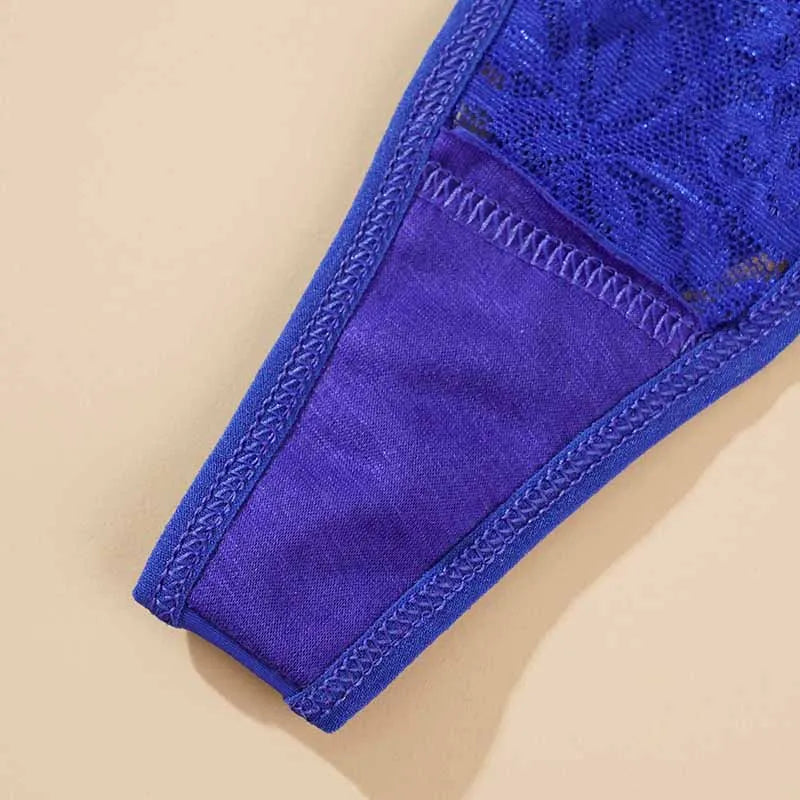 Lace Underwear for Women Low Rise Adjustable Waist Thongs Sexy Perspective G-String Female Breathable Lingerie luvshop24