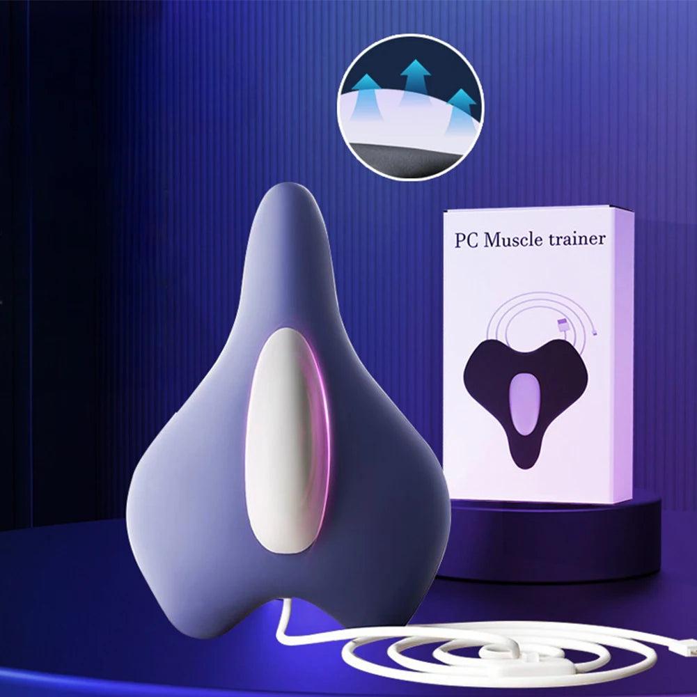 Electric Sit-On-Top Pelvic Trainer Ergonomic Pelvic Floor Strengthening Device Pelvic Floor Muscle Training Device for Men Women luvshop24