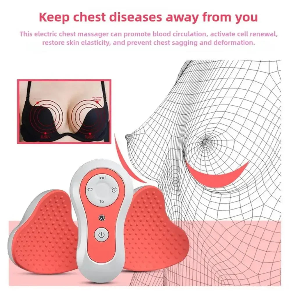 Breast Massager, Electric Breast Massager, Home Use Breast Care Device, Rechargeable Breast Massager for Enhancement. luvshop24