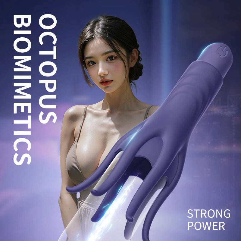 Powerful Vibrating Glans Trainer for Men Masturbator Penis G Spot Soft Fingertip Prolong Endurance Massage Vibrator Erotic Toys luvshop24