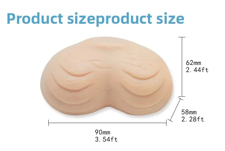 Stress Relief Balls Realistic Male Testicle Design Soft Plastic Squeezable Toy for Men Adult Entertainment Egg Shaped Toys luvshop24