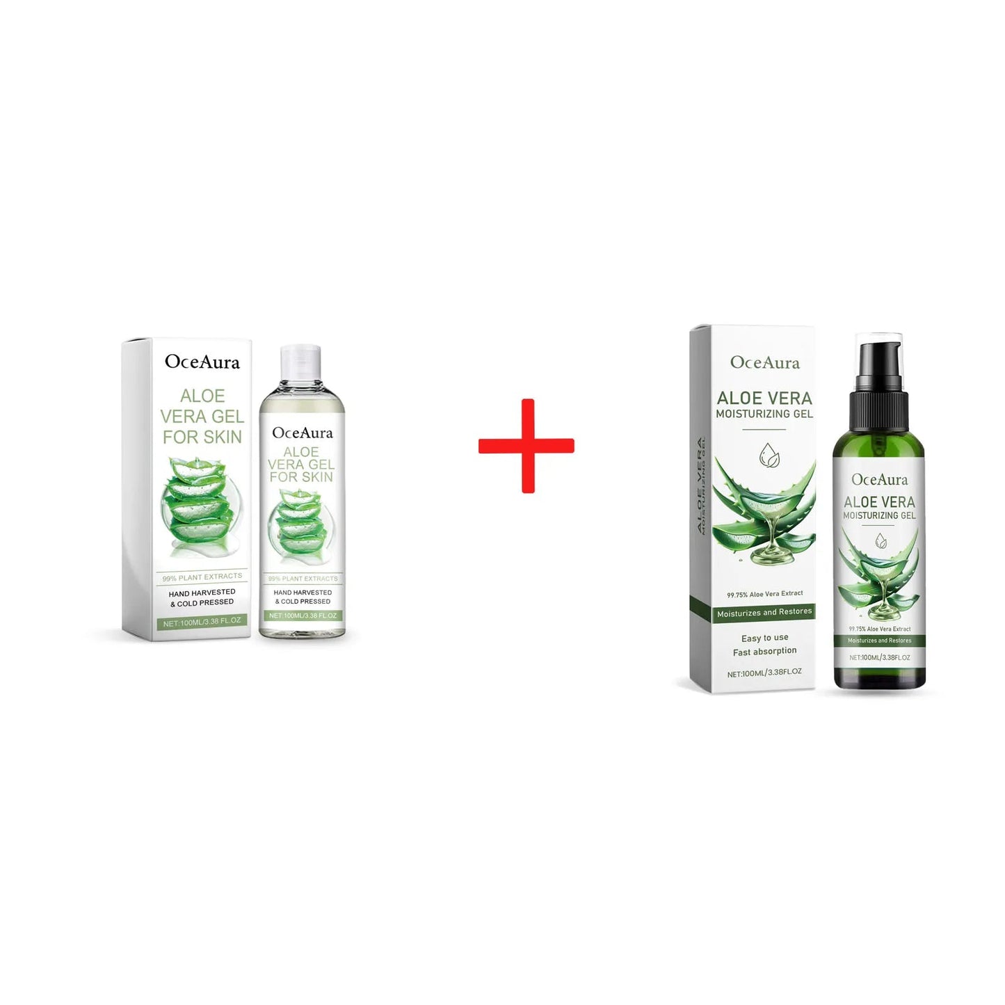 Aloe Vera Gel Pore Shrinking Oil Control Ance Remover Moisturizing Brighten Anti-Aging Facial Essence Beauty Skin Care Products luvshop24