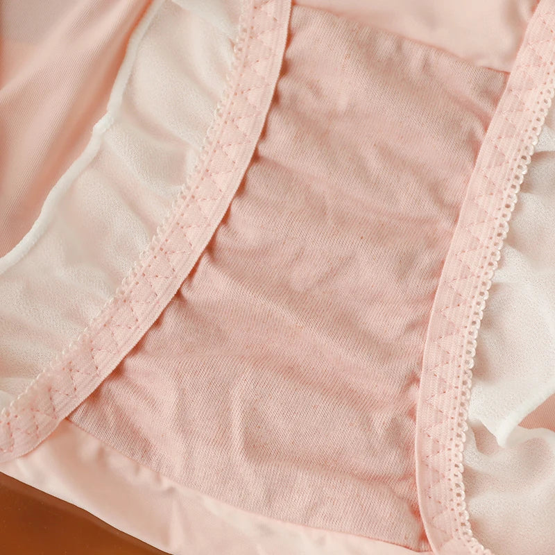 Lace Ice Silk Lolita Women Briefs Maid Cosplay Japanese JK Girls Panties Underwear Female Sexy Cute Bowknot Student Lingerie luvshop24