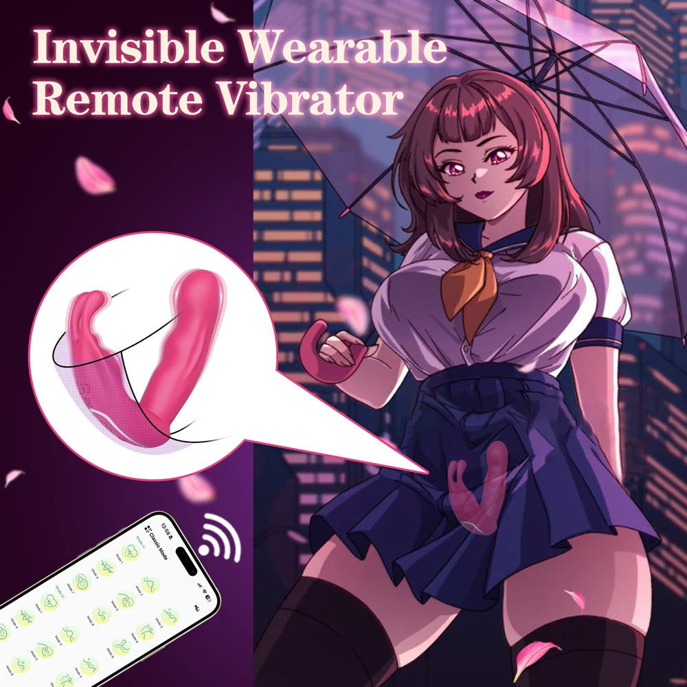 Adult Toys Vibrator Masturbation Tools for Women Outdoor Wearable Vibrator Clitoris Stimulator Dildo Penetration Vagina Vibrator luvshop24