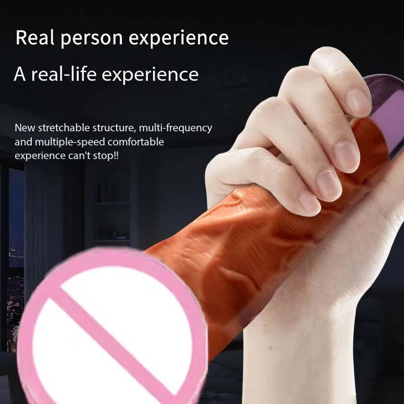 2Spuer Bigger Realistic Dildos Silicone Layer Penis with Suction Cup Adult Sexy Toys for Woman Men Vagina Anal Massage Stimulato luvshop24