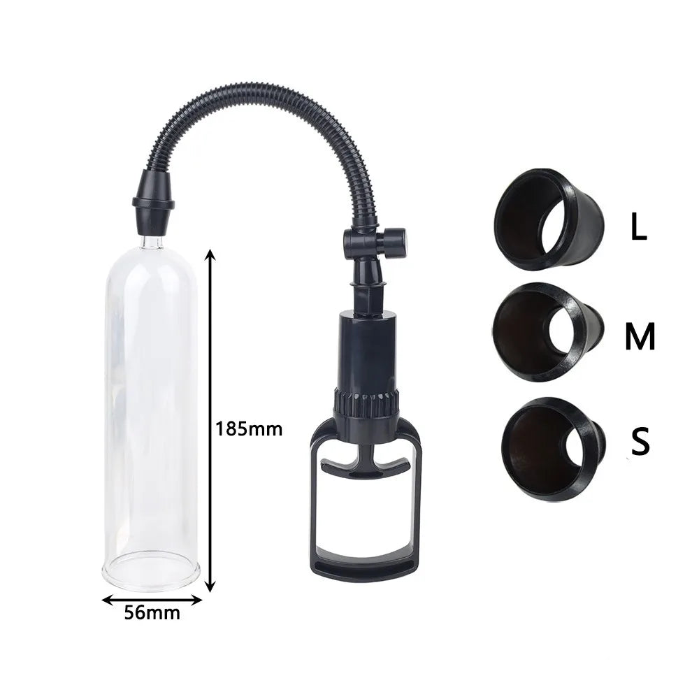 Penis Trainer Male Pull Rod Negative Pressure Amplifier Airplane Cup Adult Product Love Game Vacuum Pump Sexo Para Hombre 18+ luvshop24