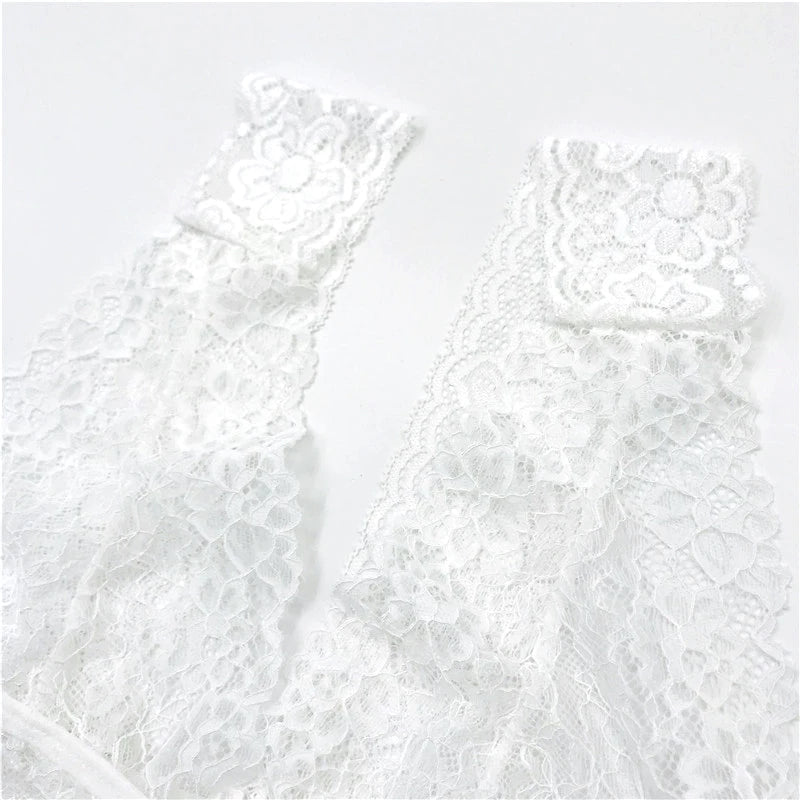Sheer Lace Bra Tops Women Sexy Lingerie Corset Mesh Lace Bra Ladies Seamless Crop Underwear sexy bras for women langerie sexy luvshop24