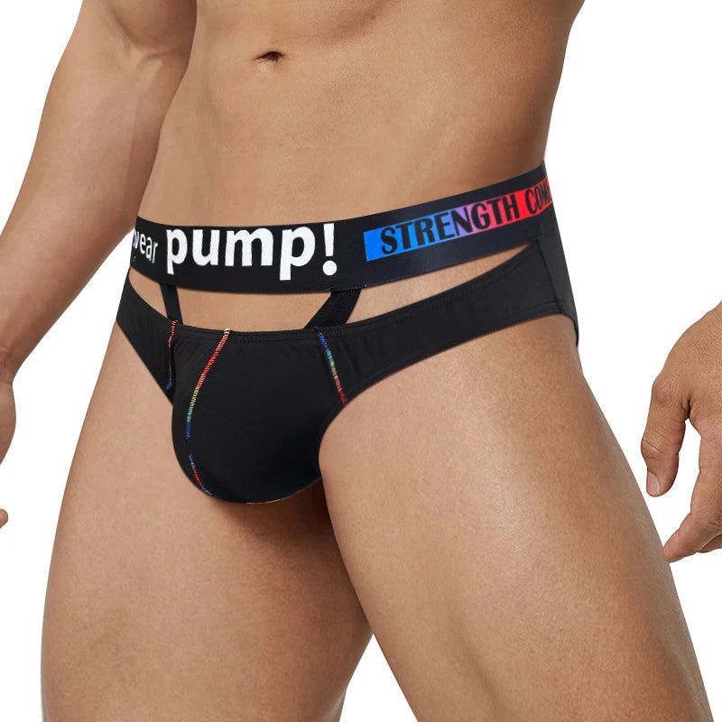 Mens Sexy Briefs Underwear Modal Comfortable Breathable Bikini Jockstrap Lingeries for Men Male Panties Calzoncillos Slip Hombre luvshop24