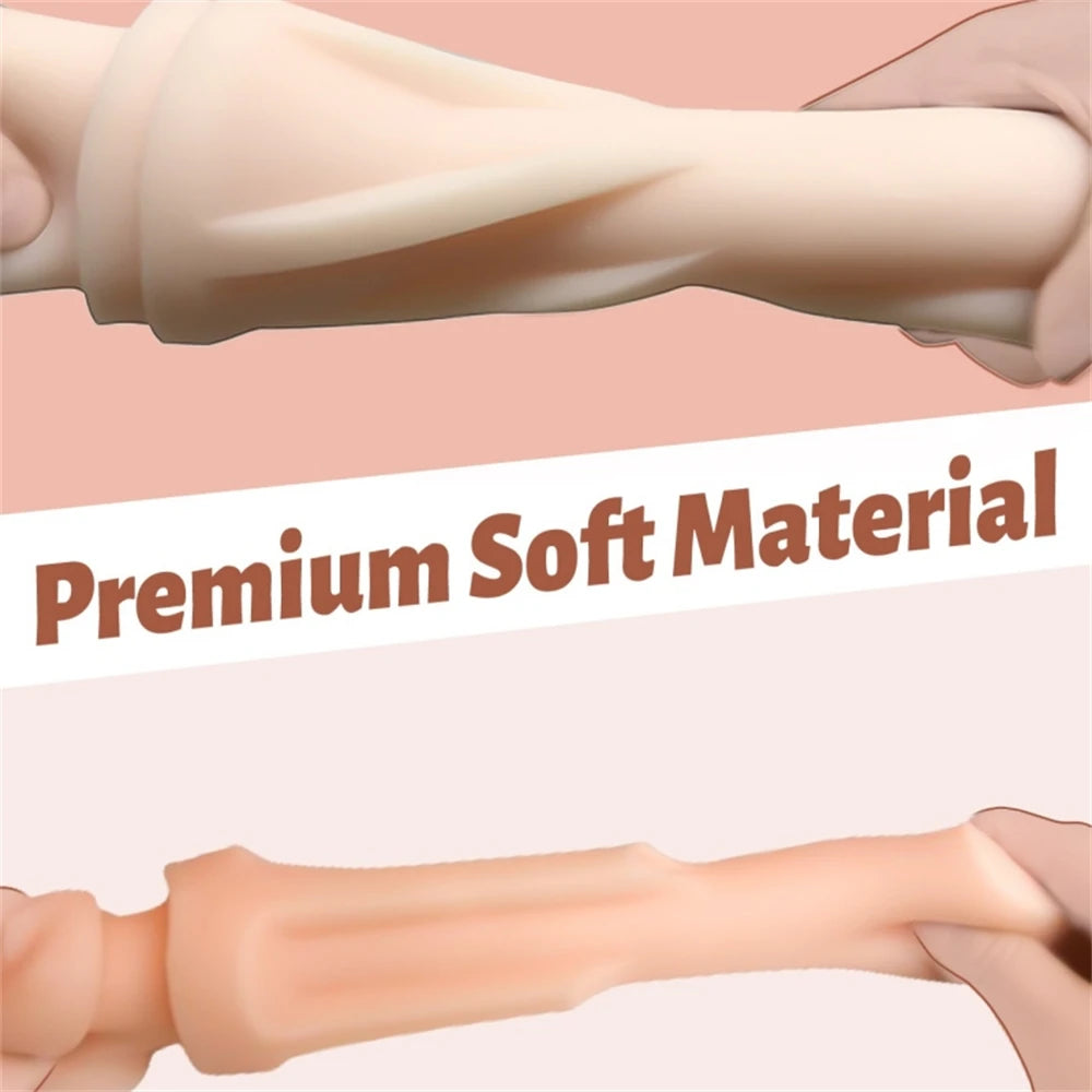 Male Masturbator Cup Adult Toys for Men Artificial Vagina Pocket Vagina Pussy Penis Trainer Suction Cup Masturbation Sex Toys luvshop24