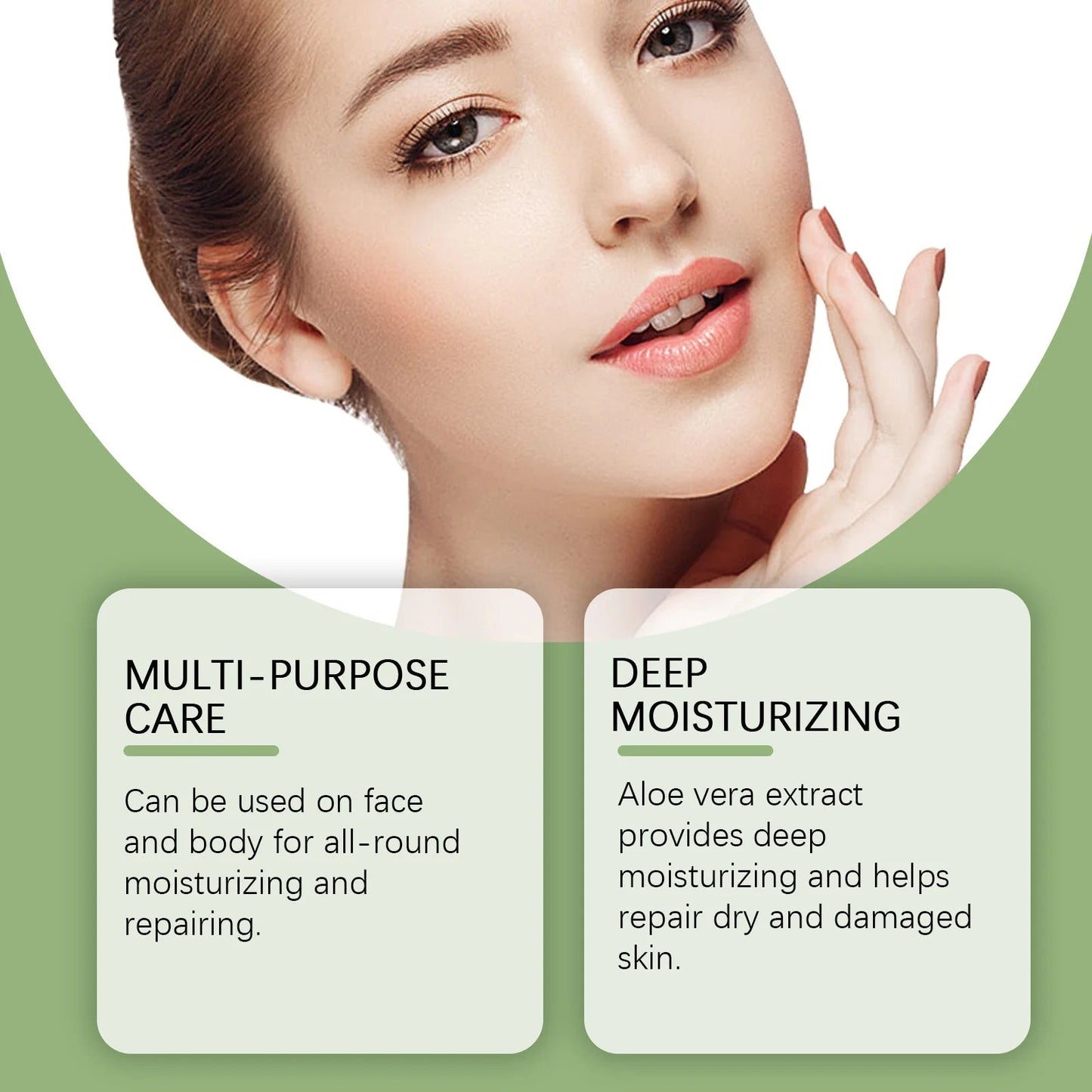 Aloe Vera Gel Pore Shrinking Oil Control Ance Remover Moisturizing Brighten Anti-Aging Facial Essence Beauty Skin Care Products luvshop24