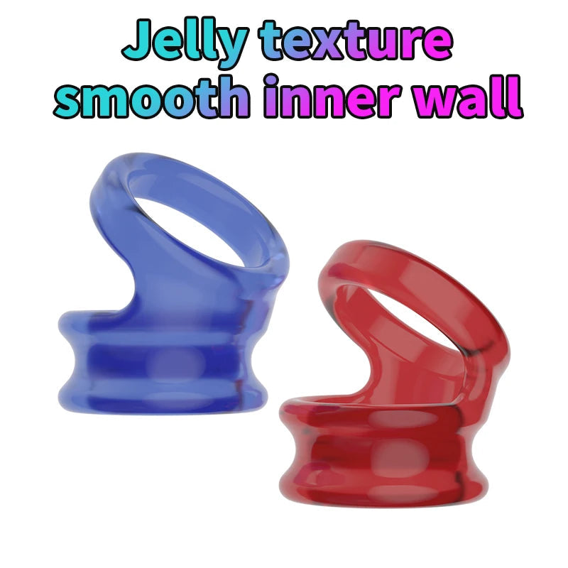 Cock Penis Ring Reusable Delay Ejaculation Stronger Erection Sex Toys Adult Supplies Linen Nozzle Ring Cock Sex Toys For Men luvshop24