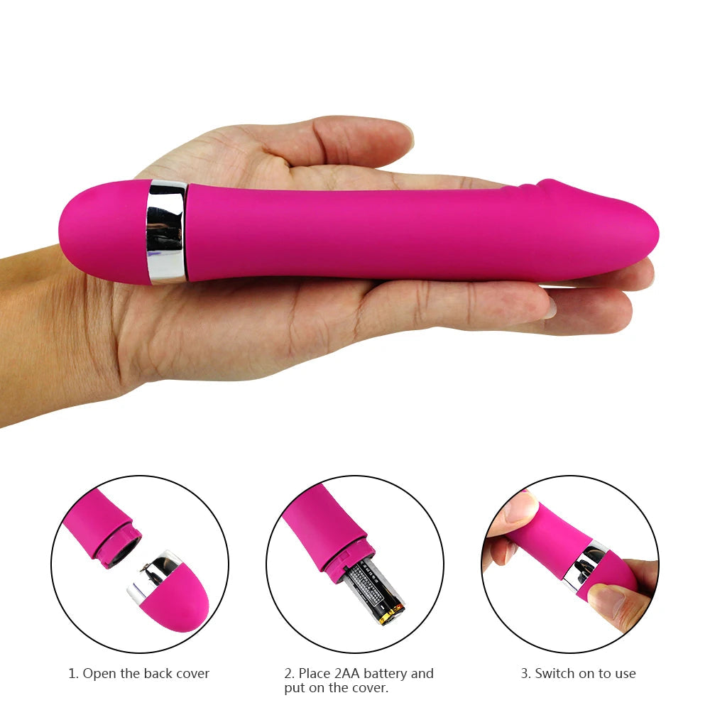 Big/ Small Realist Dildo Vibrator Massager Sex Toys For Women G-spot Clitoris Stimulator AV Stick Female Masturbators luvshop24
