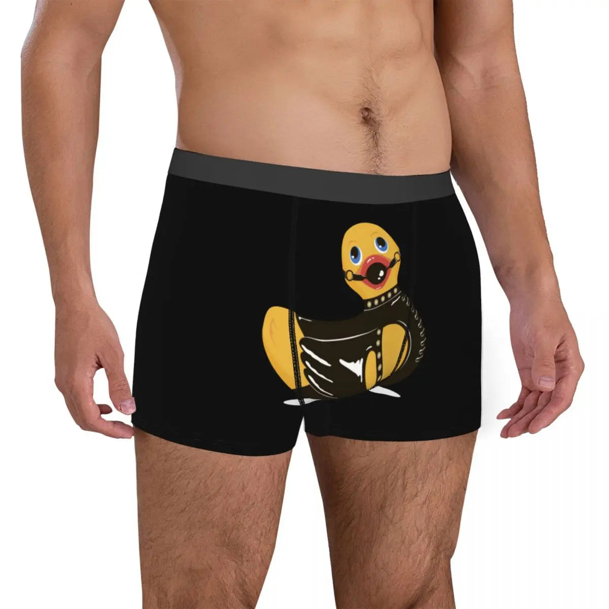 BDSM Duck Men Underwear Boxer Briefs Shorts Panties Printed Breathable Underpants for Male Plus Size luvshop24